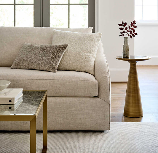 The Addie Pull Up, shown here in our swirled bronze finish, is the perfect complement to any contemporary living space - but it can also add a modern component to more traditional spaces as well.