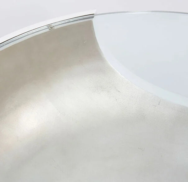 This is a detail shot of the Soleil Cocktail's cut out resin base.