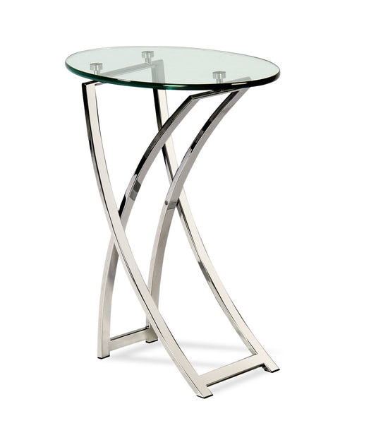 Playa Accent Table - Polished Stainless